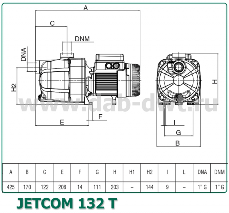 JETCOM 132 T