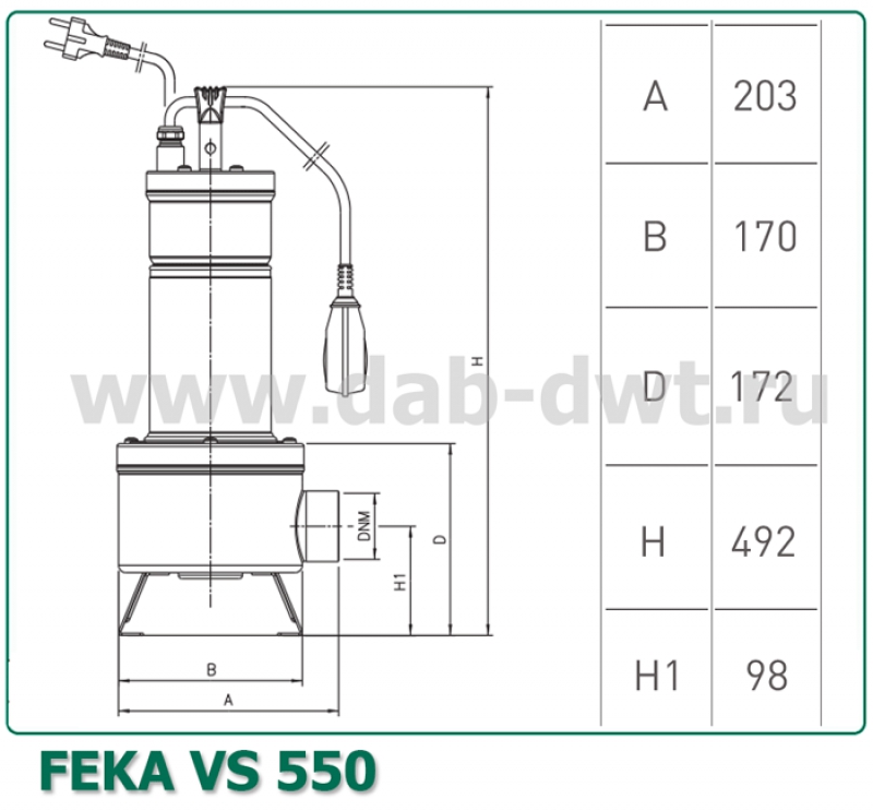 FEKA VS 550 M-A