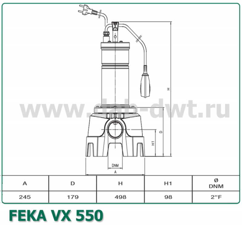 FEKA VX 550 M-A