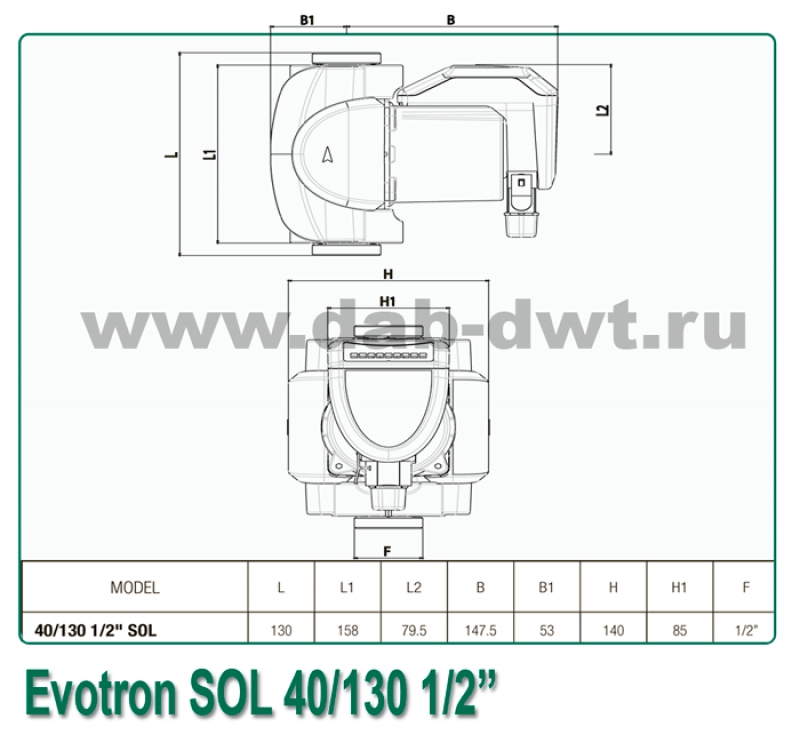 EVOTRON 40/130(1/2) SOL