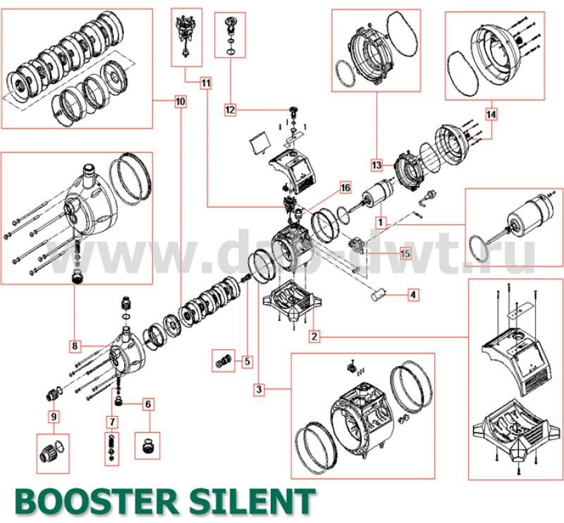 BOOSTER SILENT 4 M
