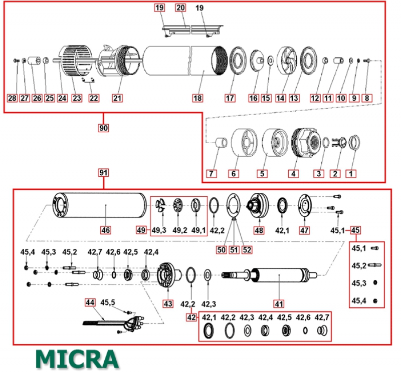 MICRA 50 M + 15 .  + Control Box