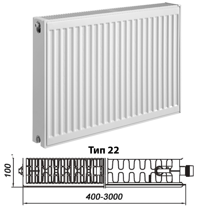 KERMI Profil-K (FK0) 22 500 400