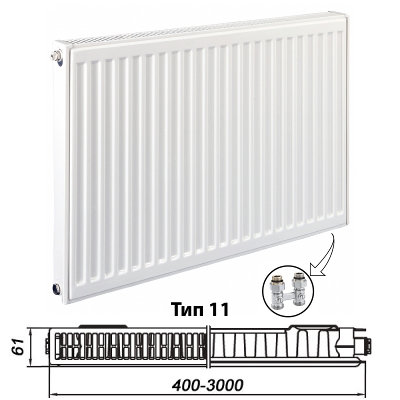 KERMI Profil-V (FTV) 11 500 600