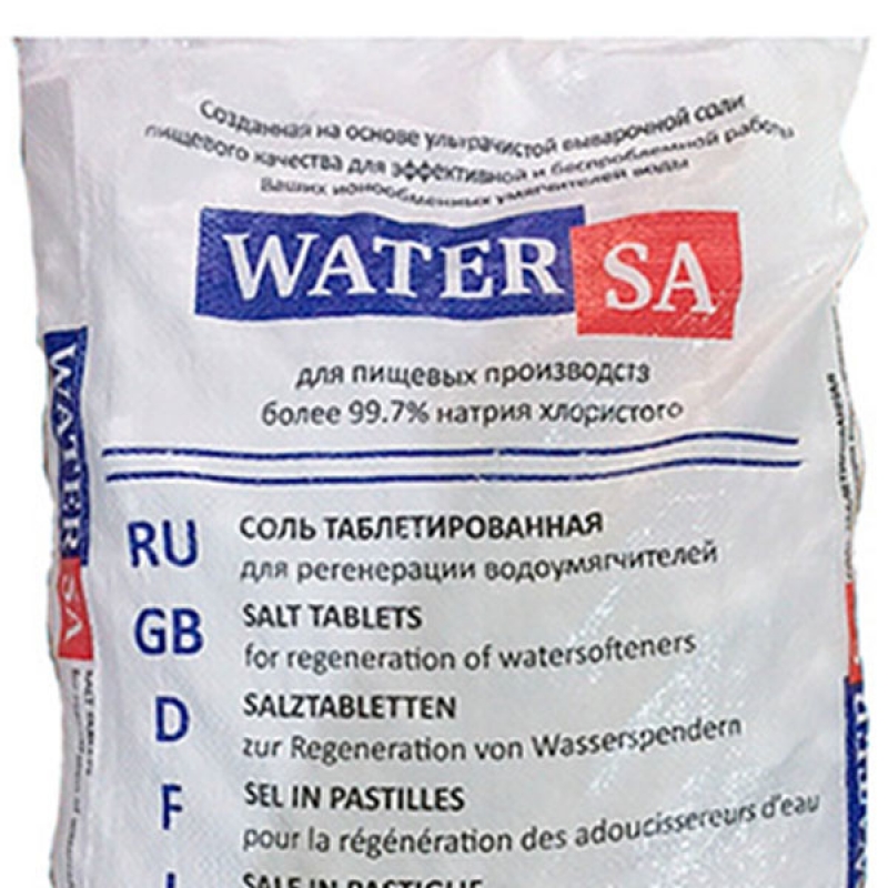 Таблетированная соль WaterSa_25 кг